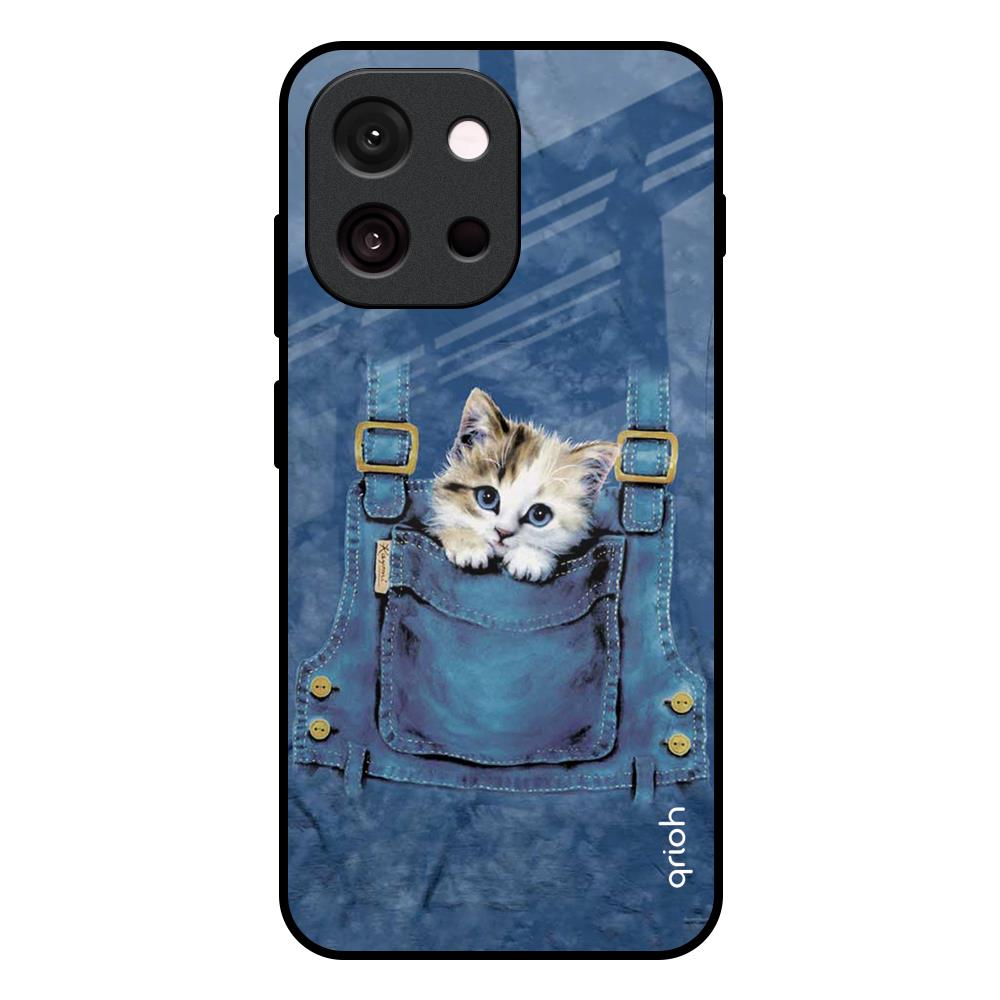 Kitty In Pocket OnePlus 13T 5G Glass Back Cover Online