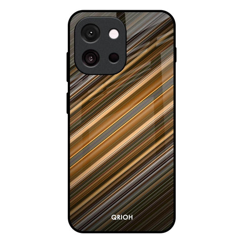 Diagonal Slash Pattern OnePlus 13T 5G Glass Back Cover Online