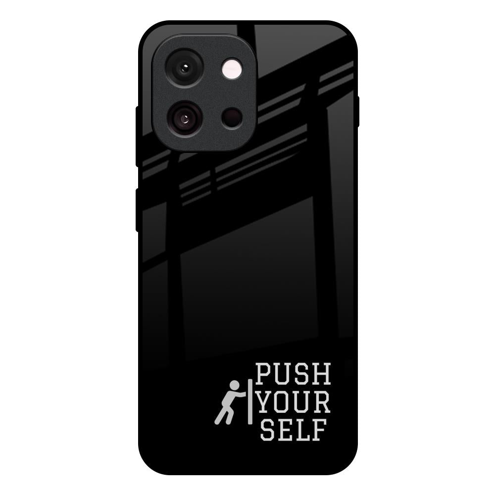 Push Your Self OnePlus 13T 5G Glass Back Cover Online