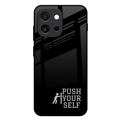 Push Your Self OnePlus 13T 5G Glass Back Cover Online