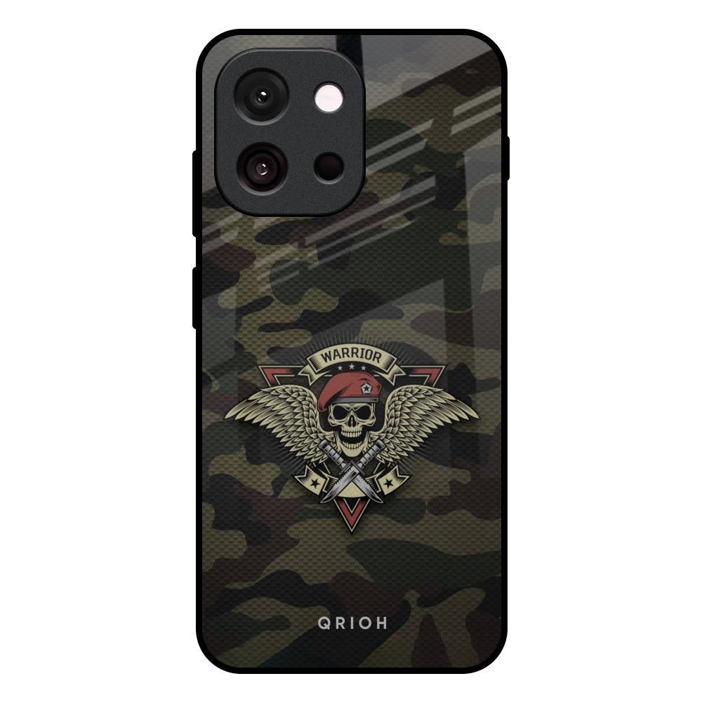 Army Warrior OnePlus 13T 5G Glass Back Cover Online