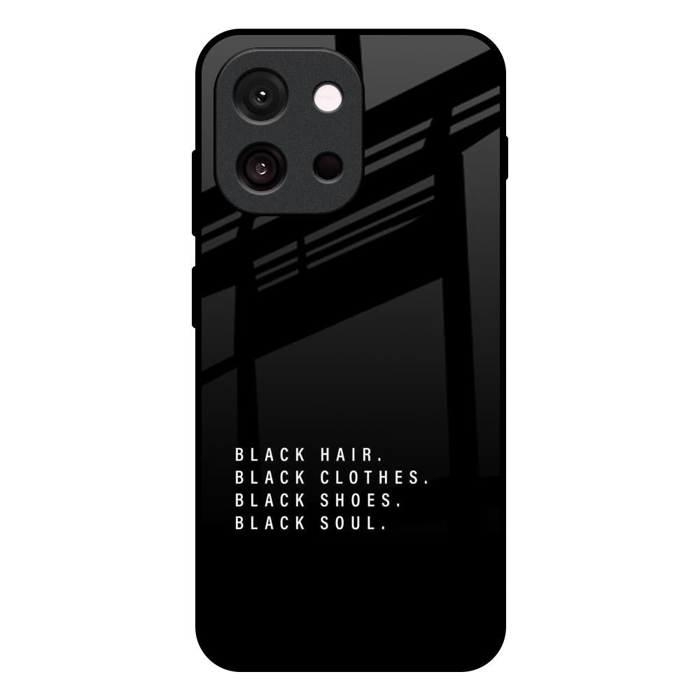 Black Soul OnePlus 13T 5G Glass Back Cover Online