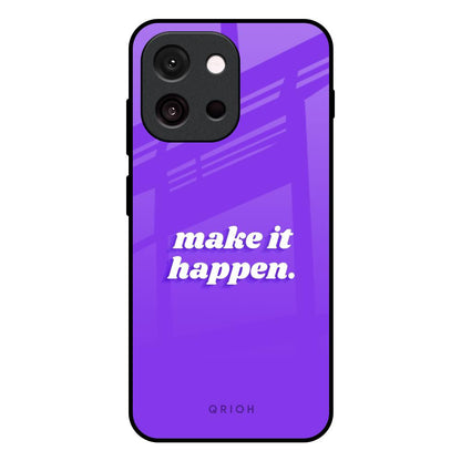 Make it Happen OnePlus 13T 5G Glass Back Cover Online