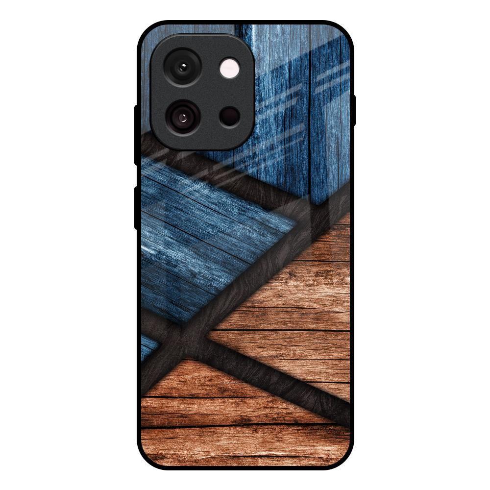 Wooden Tiles OnePlus 13T 5G Glass Back Cover Online