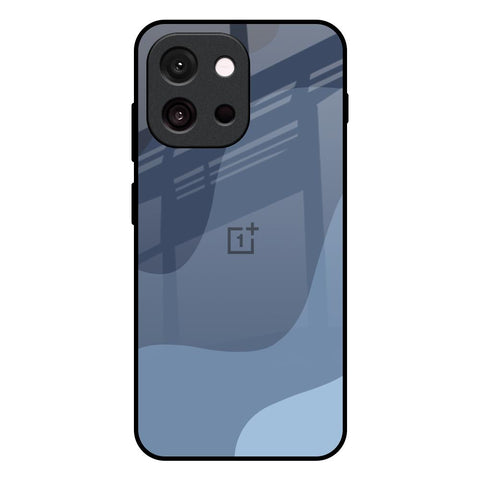 Navy Blue Ombre OnePlus 13T 5G Glass Back Cover Online