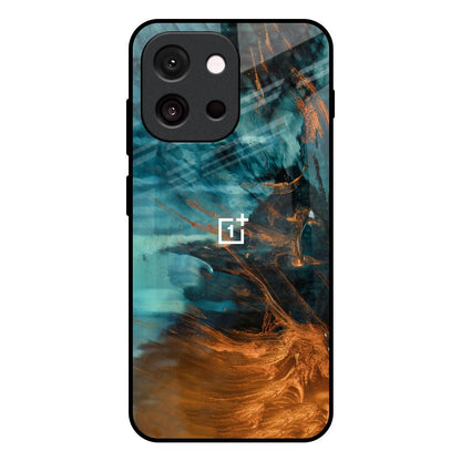 Golden Splash OnePlus 13T 5G Glass Back Cover Online