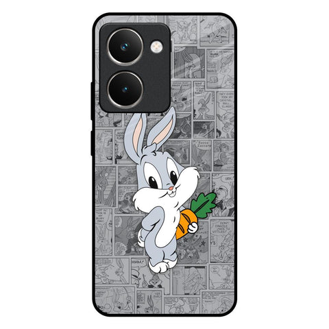 Cute Baby Bunny Realme P3 Ultra 5G Glass Back Cover Online
