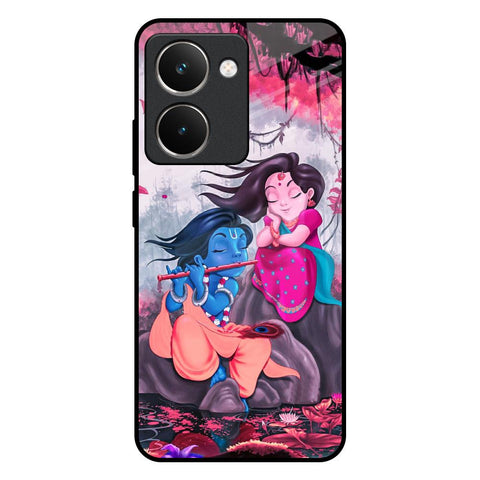 Radha Krishna Art Realme P3 Ultra 5G Glass Back Cover Online