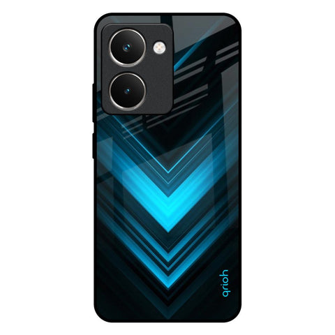 Vertical Blue Arrow Realme P3 Ultra 5G Glass Back Cover Online