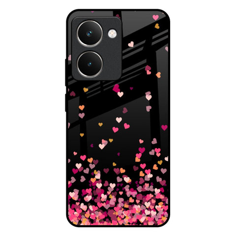 Heart Rain Fall Realme P3 Ultra 5G Glass Back Cover Online