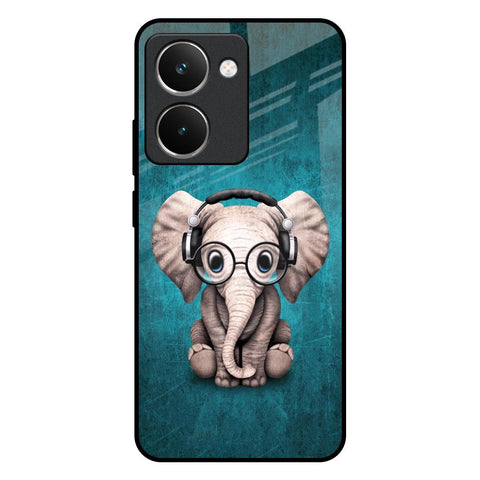 Adorable Baby Elephant Realme P3 Ultra 5G Glass Back Cover Online