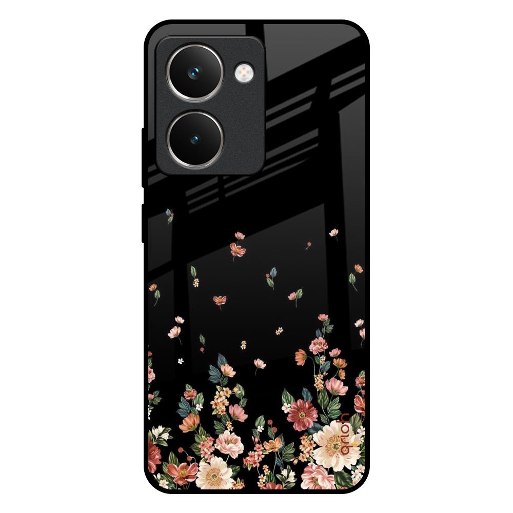 Floating Floral Print Realme P3 Ultra 5G Glass Back Cover Online