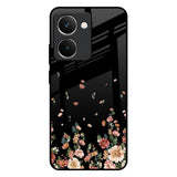 Floating Floral Print Realme P3 Ultra 5G Glass Back Cover Online