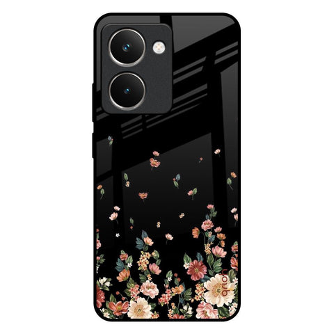 Floating Floral Print Realme P3 Ultra 5G Glass Back Cover Online