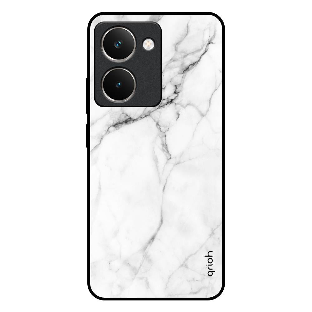 Modern White Marble Realme P3 Ultra 5G Glass Back Cover Online