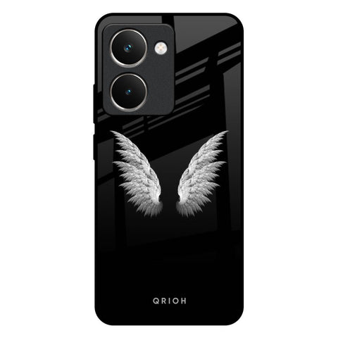 White Angel Wings Realme P3 Ultra 5G Glass Back Cover Online