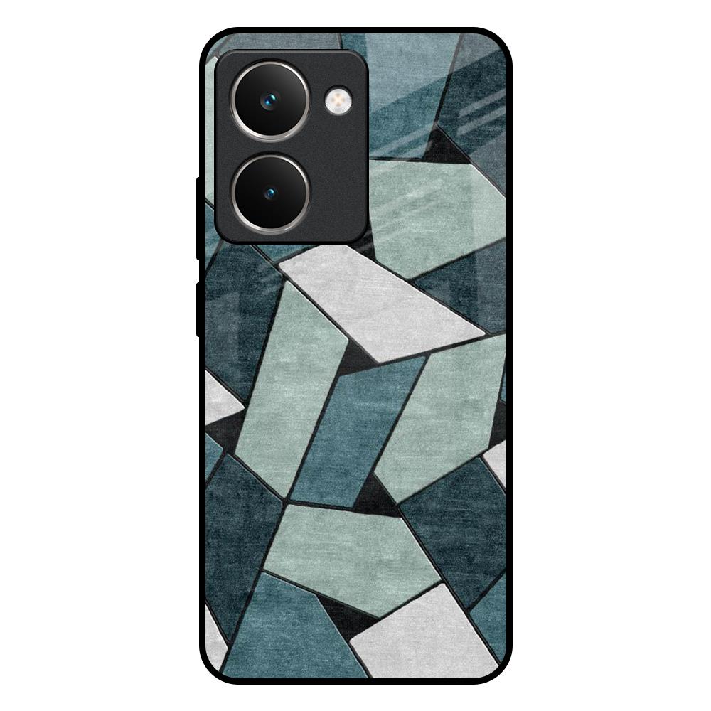 Abstact Tiles Realme P3 Ultra 5G Glass Back Cover Online
