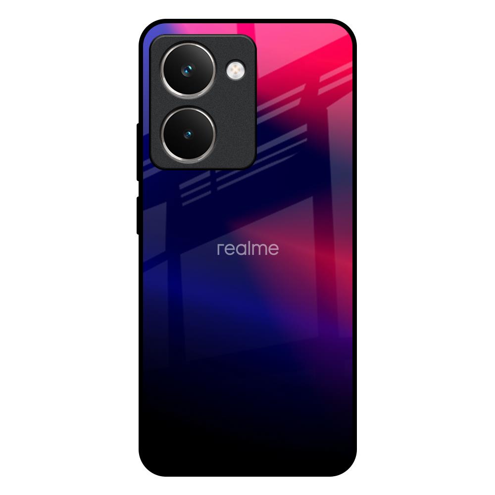 Blue Ombre Realme P3 Ultra 5G Glass Back Cover Online