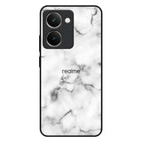 Satin White Marble Realme P3 Ultra 5G Glass Back Cover Online
