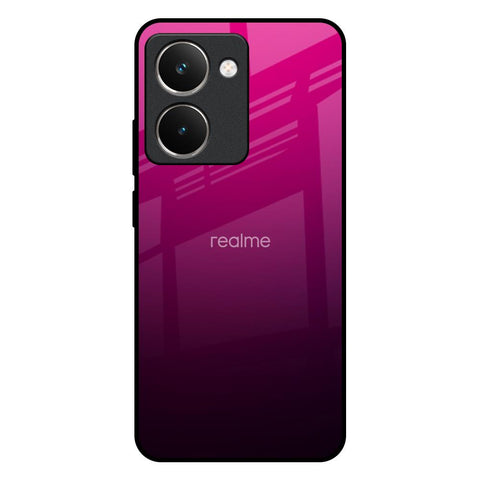 Purple Ombre Pattern Realme P3 Ultra 5G Glass Back Cover Online