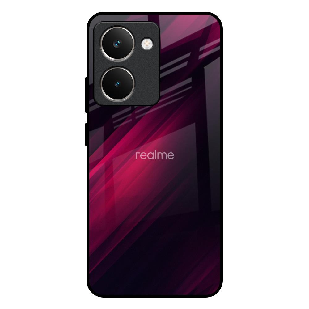 Razor Black Realme P3 Ultra 5G Glass Back Cover Online