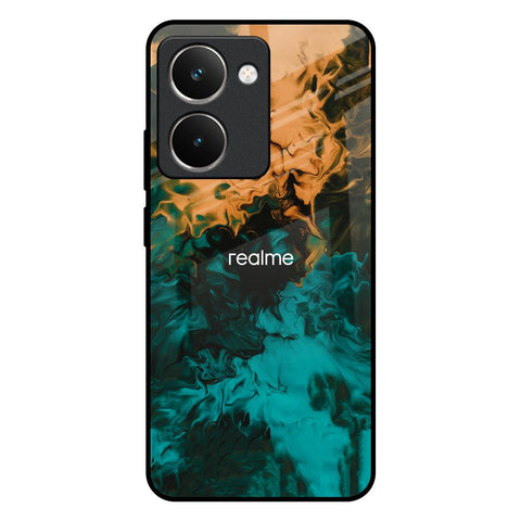 Watercolor Wave Realme P3 Ultra 5G Glass Back Cover Online