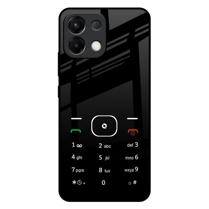 Classic Keypad Pattern Oppo K13 5G Glass Back Cover Online