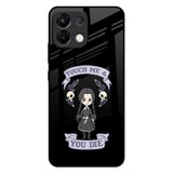 Touch Me & You Die Oppo K13 5G Glass Back Cover Online
