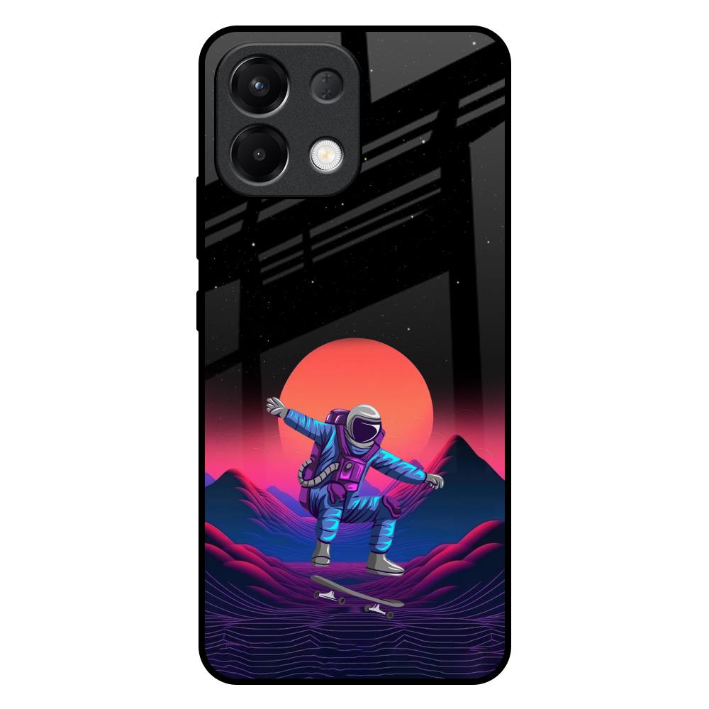 Retro Astronaut Oppo K13 5G Glass Back Cover Online