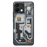 Retro Futuristic Oppo K13 5G Glass Back Cover Online