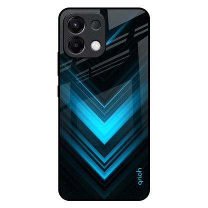 Vertical Blue Arrow Oppo K13 5G Glass Back Cover Online