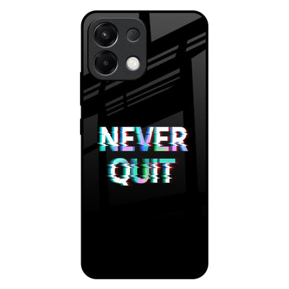 Never Quit Oppo K13 5G Glass Back Cover Online