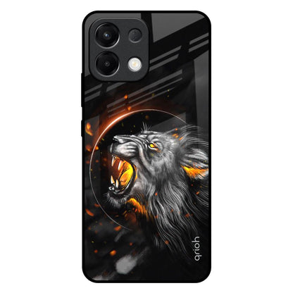 Aggressive Lion Oppo K13 5G Glass Back Cover Online