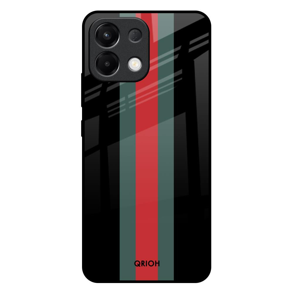 Vertical Stripes Oppo K13 5G Glass Back Cover Online