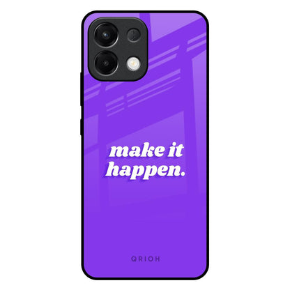 Make it Happen Oppo K13 5G Glass Back Cover Online