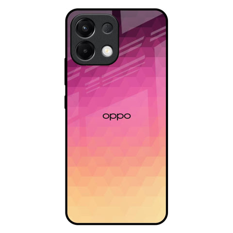 Geometric Pink Diamond Oppo K13 5G Glass Back Cover Online