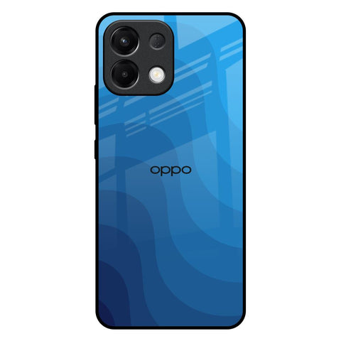 Blue Wave Abstract Oppo K13 5G Glass Back Cover Online