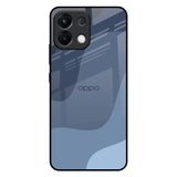 Navy Blue Ombre Oppo K13 5G Glass Back Cover Online