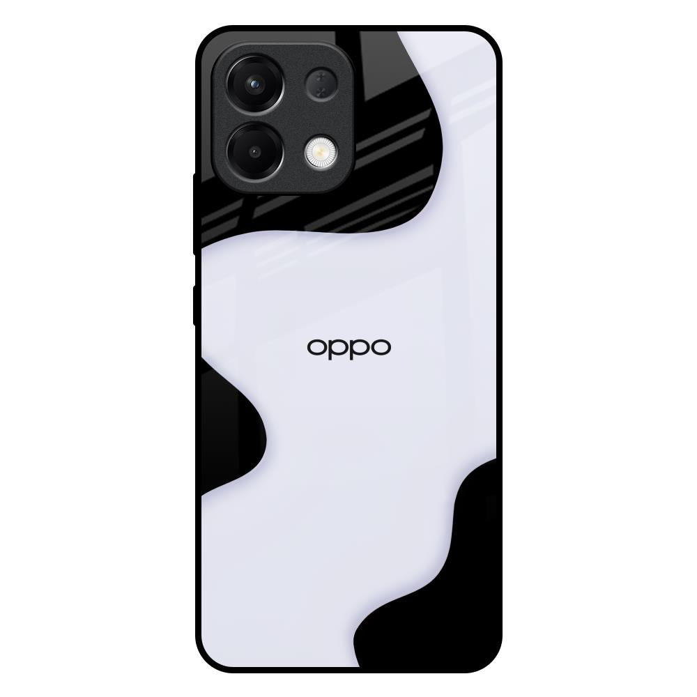 Wheat Cream Wavy Oppo K13 5G Glass Back Cover Online