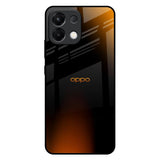 Orange Black Fusion Oppo K13 5G Glass Back Cover Online