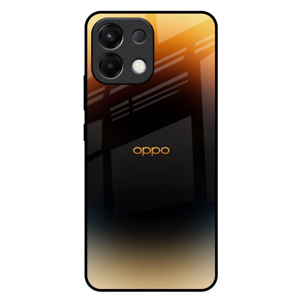 Grainy Yellow Oppo K13 5G Glass Back Cover Online