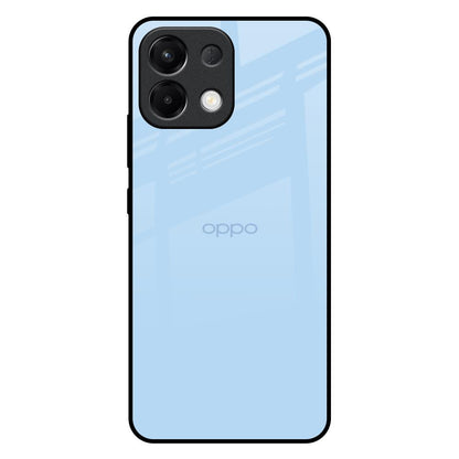 Pastel Sky Blue Oppo K13 5G Glass Back Cover Online