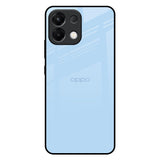 Pastel Sky Blue Oppo K13 5G Glass Back Cover Online