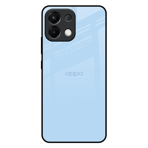 Pastel Sky Blue Oppo K13 5G Glass Back Cover Online
