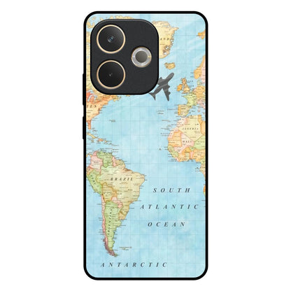Travel Map Oppo A5 Pro 5G Glass Back Cover Online