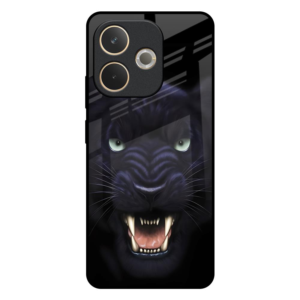 Angry Black Tiger Oppo A5 Pro 5G Glass Back Cover Online