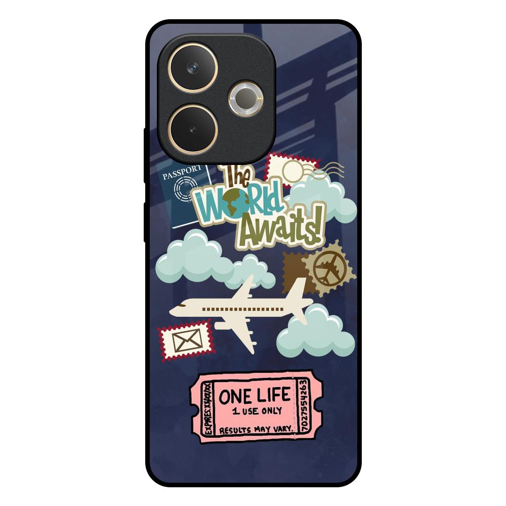 Tour The World Oppo A5 Pro 5G Glass Back Cover Online