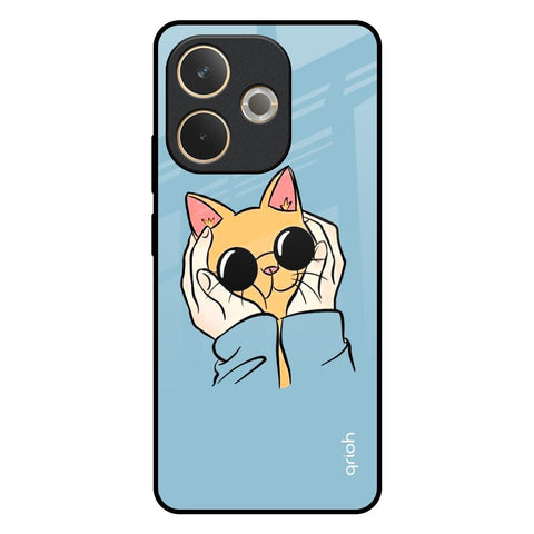 Adorable Cute Kitty Oppo A5 Pro 5G Glass Back Cover Online