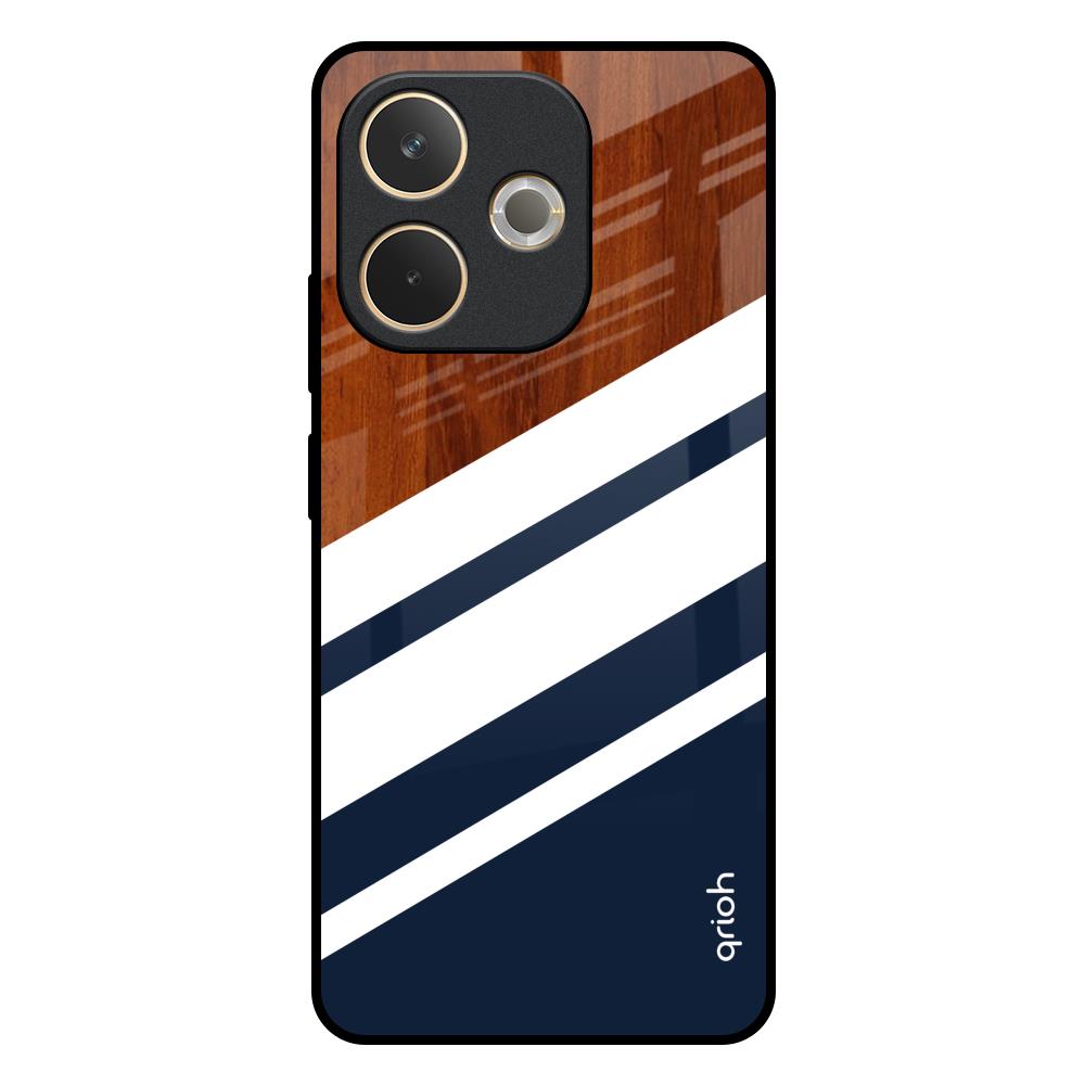 Bold Stripes Oppo A5 Pro 5G Glass Back Cover Online
