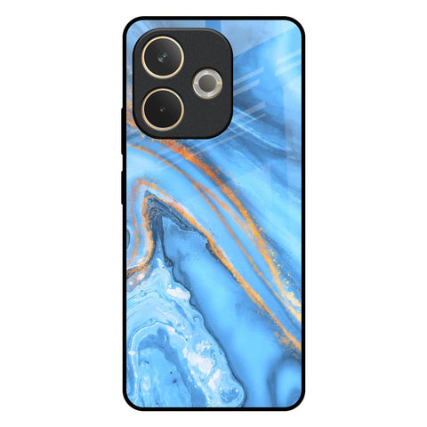 Vibrant Blue Marble Oppo A5 Pro 5G Glass Back Cover Online
